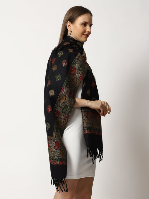 Women's Jamawar Wool Stole